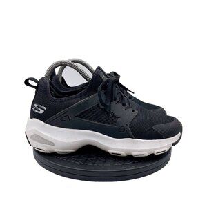 Skechers D'Lite 3.0 Ultra Air-Cooled Memory Foam Black Print Size 7.5